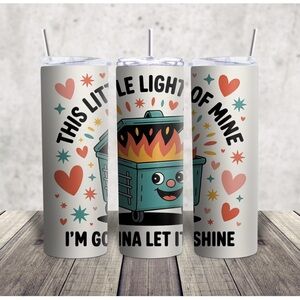 Colorful Tumbler with Fun Design